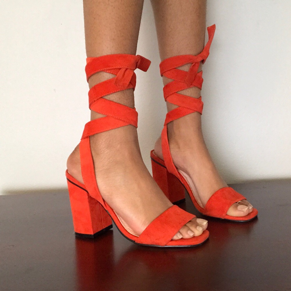 Block heel sandals